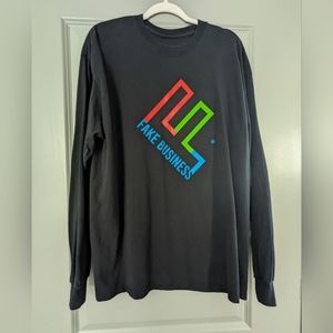 Tim Dillon Fake business long sleeves shirt - L